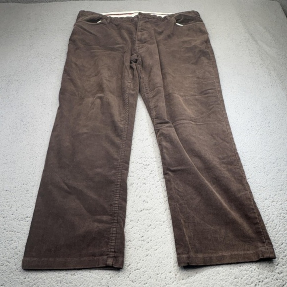 Polo Ralph Lauren Pants Men 40x28 Brown Corduroy 5 Pocket Academia‎ Tag 40x32